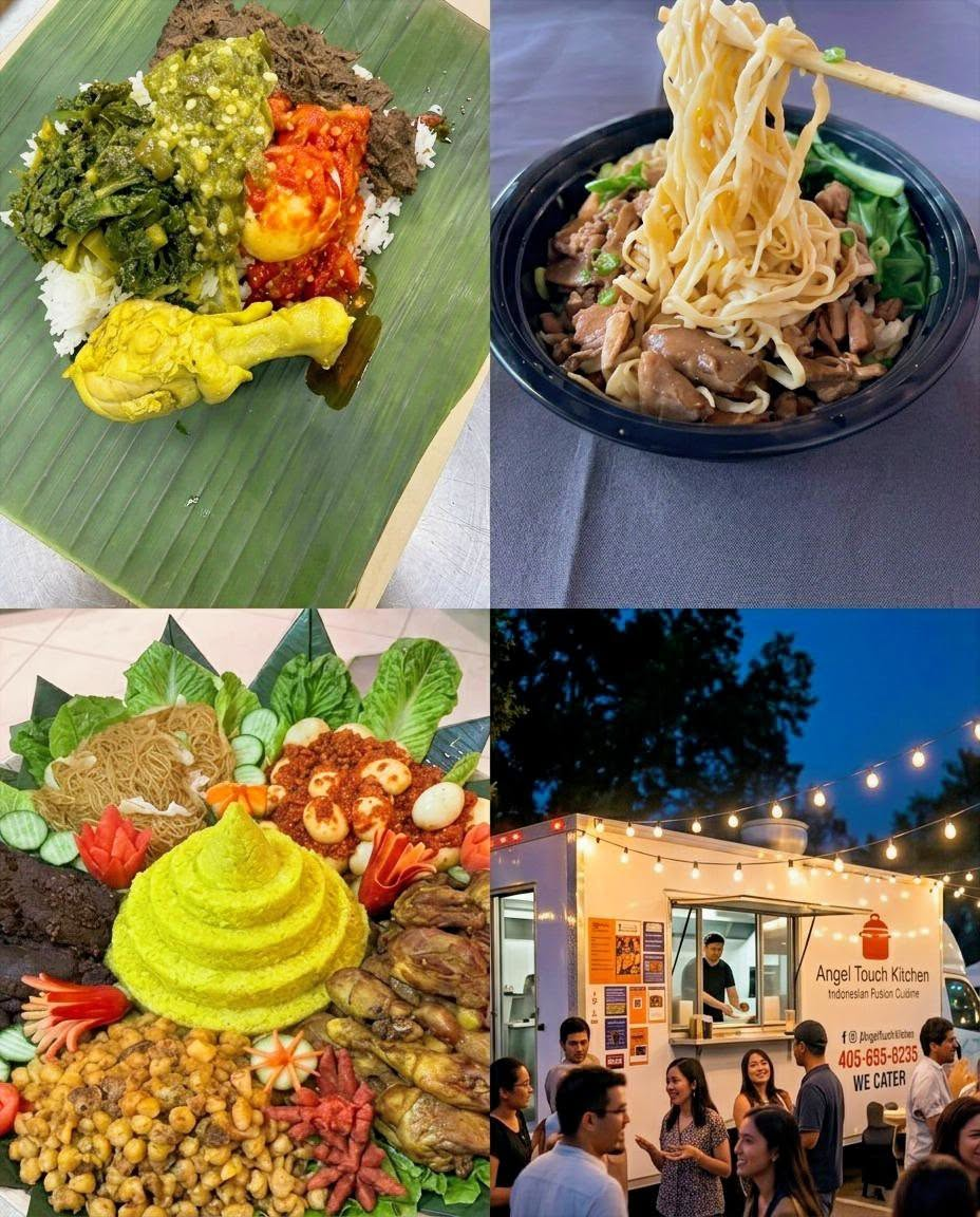 Vendor food spotlight collage